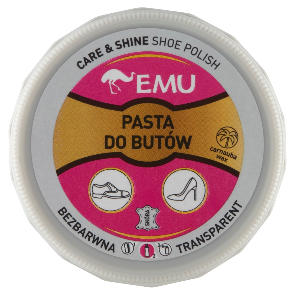 EMU Bezbarwna pasta do butów w pusz.50ml