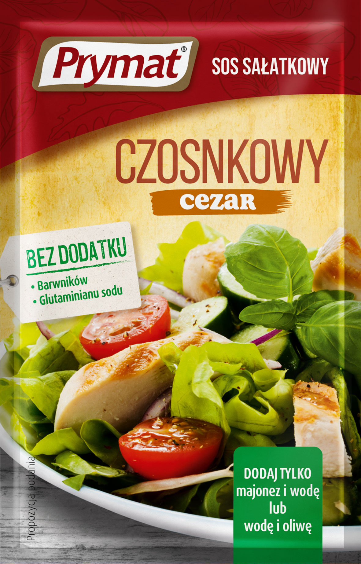 Sos sałatkowy  czosnkowy Prymat 9g