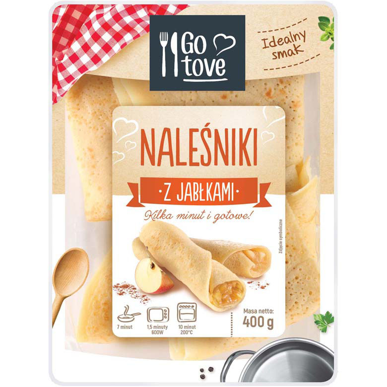 Naleśniki z jabłkiem  Go tove 400g