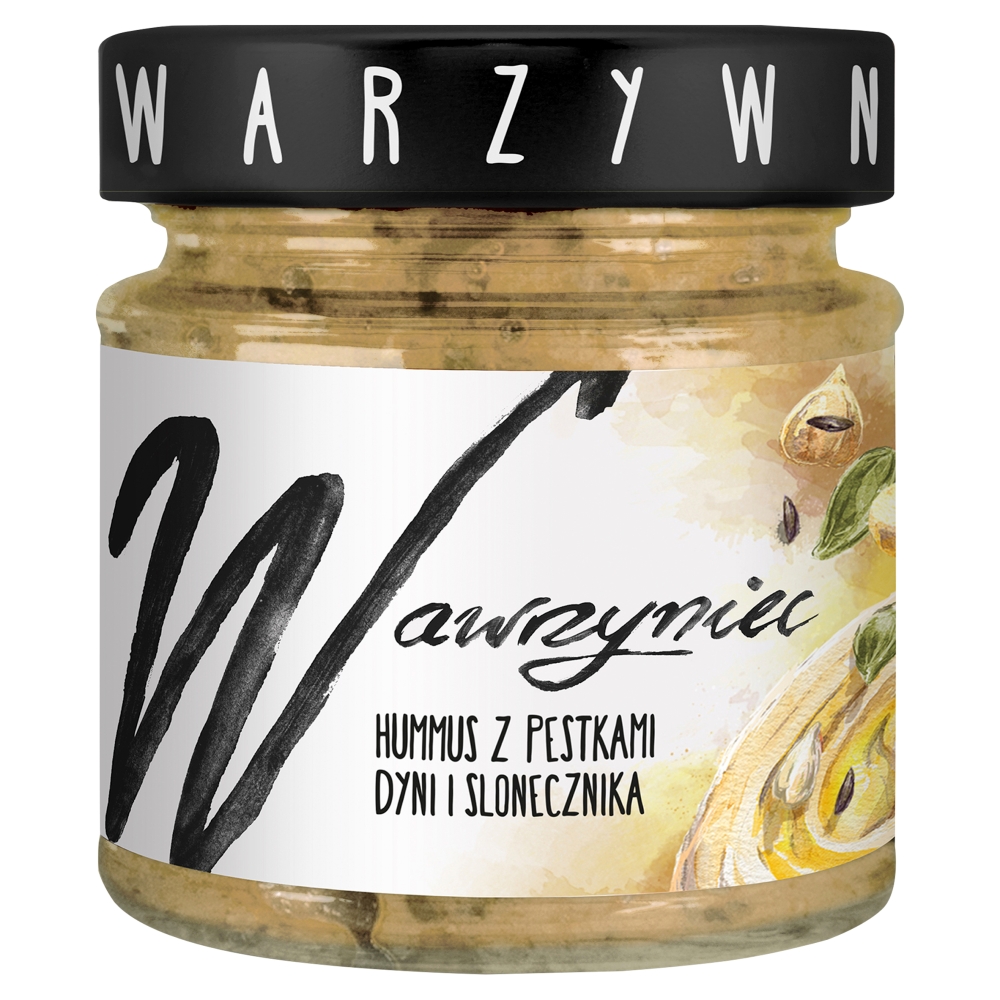 Pasta Warzywna hummus Wawrzyniec 180g esklep.polomarket.pl