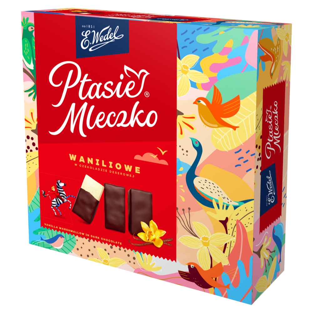 Pianka waniliowa Ptasie Mleczko 340g esklep.polomarket.pl