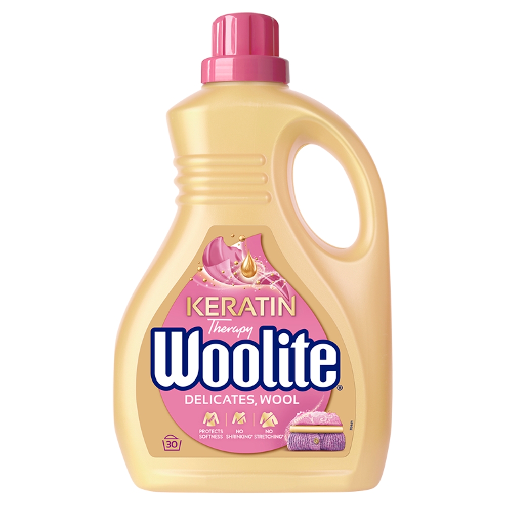 Płyn do prania delicate keratin Woolite30 prań 1,8l