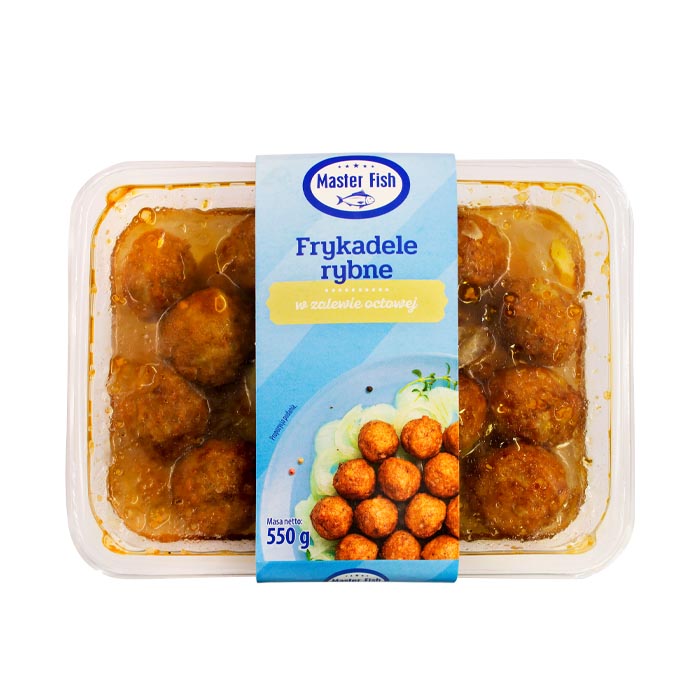 Frykadele rybne w zalewie octowej Master Fish 550 g