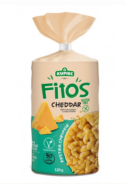 Wafle kukurydziane cheddar Kupiec 120g esklep.polomarket.pl