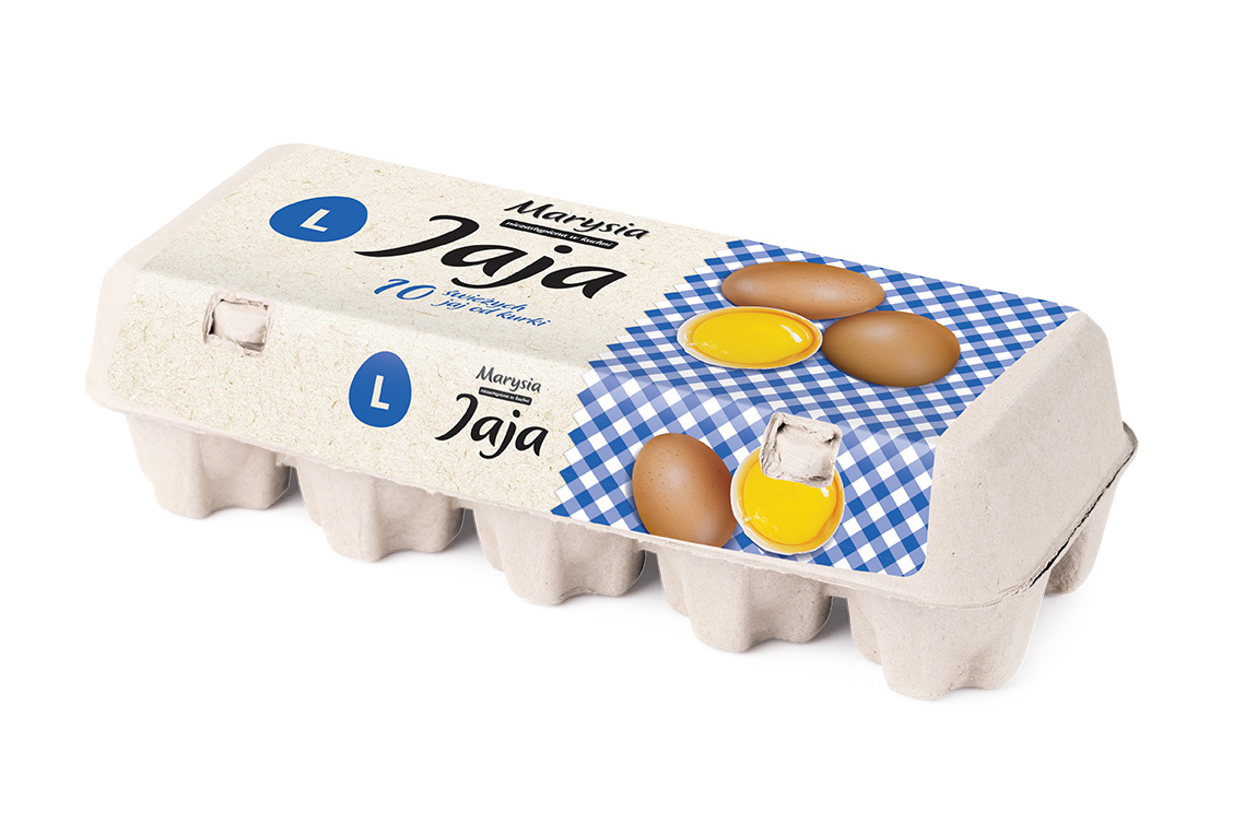 Jaja klatkowe L Marysia 10szt