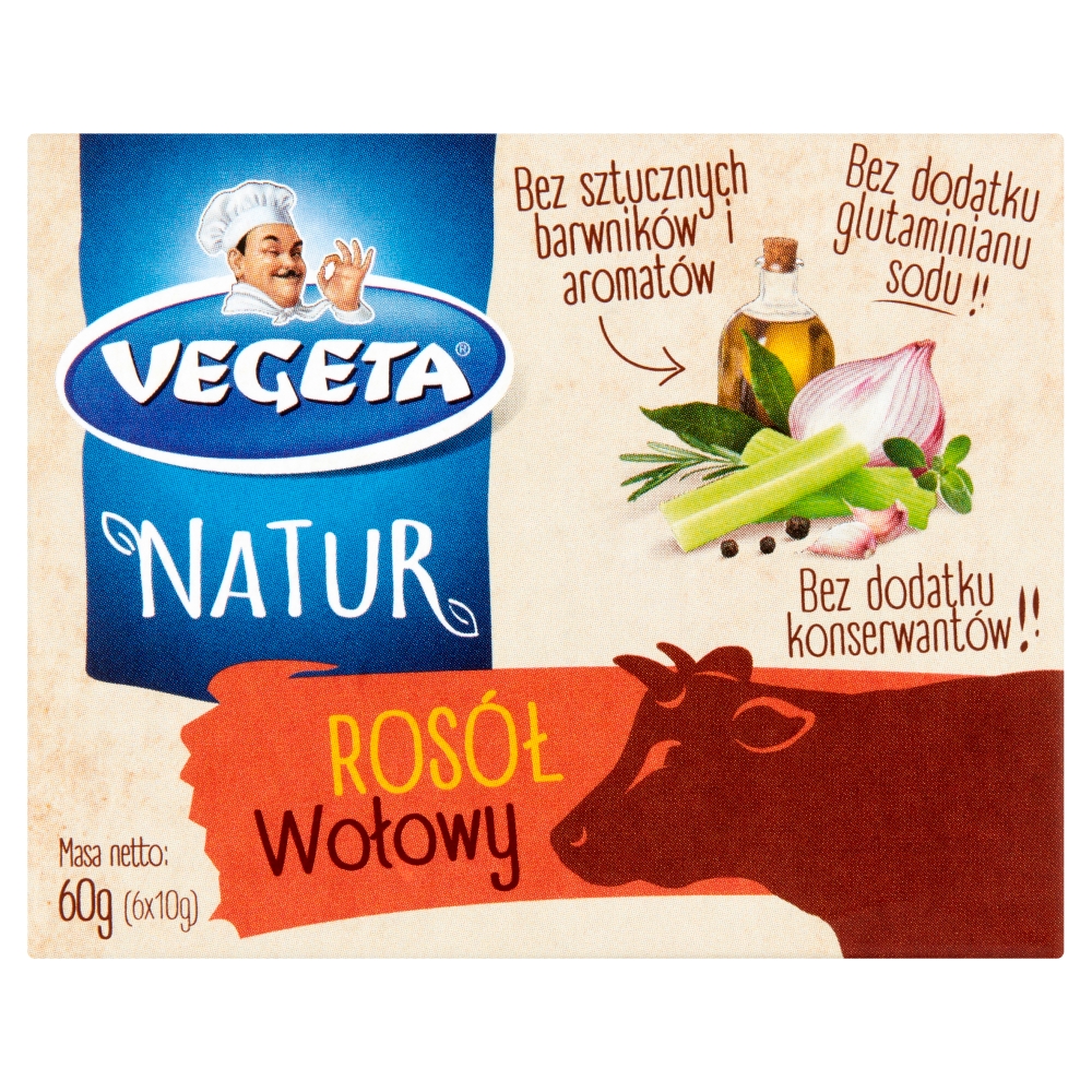 Rosół wołowy Vegeta Natur 60g