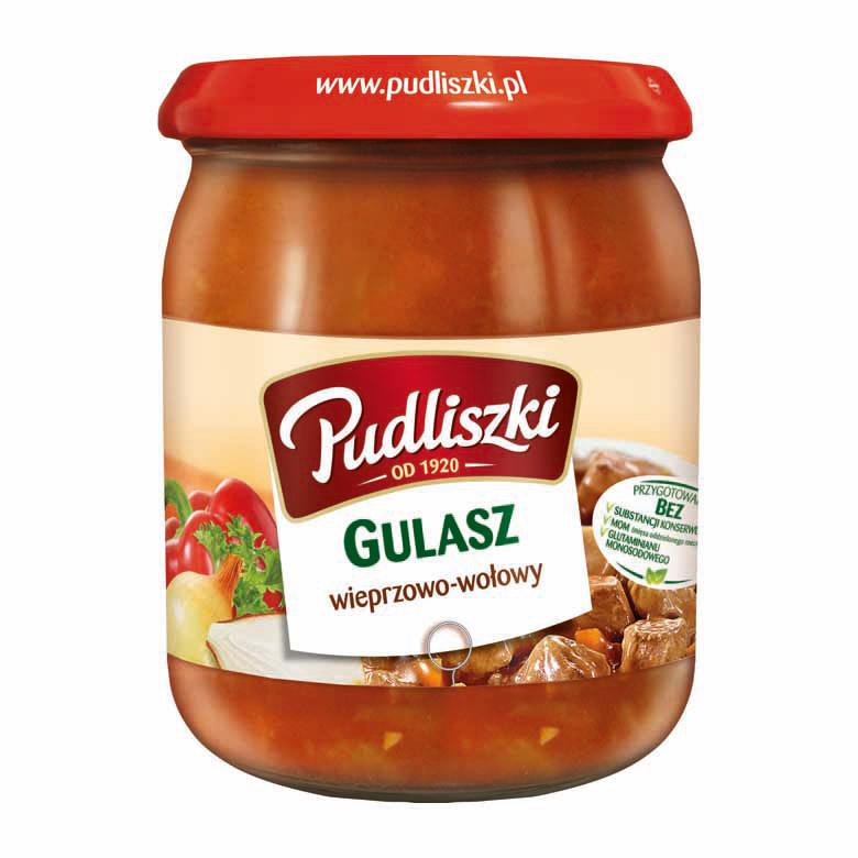 Gulasz Pudliszki 500g esklep.polomarket.pl