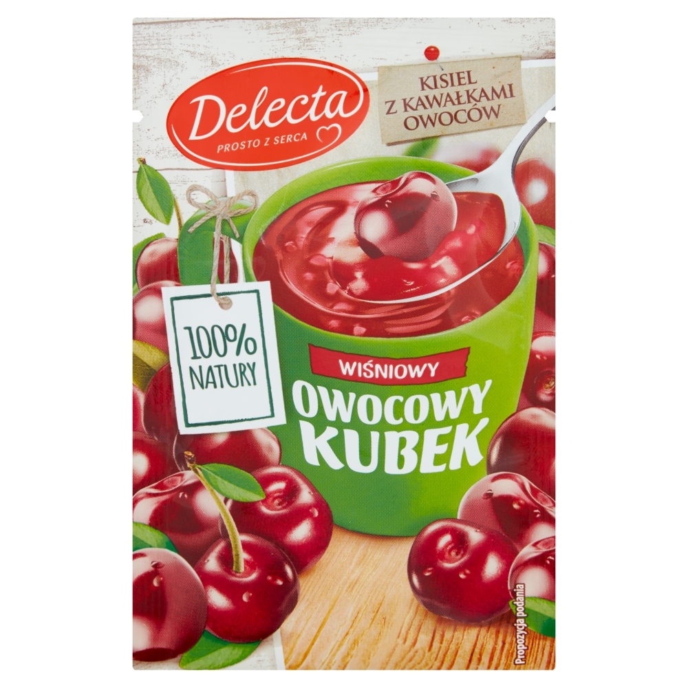 OK NATURA Kisiel o sm. wiśniowy z kaw. owoc.