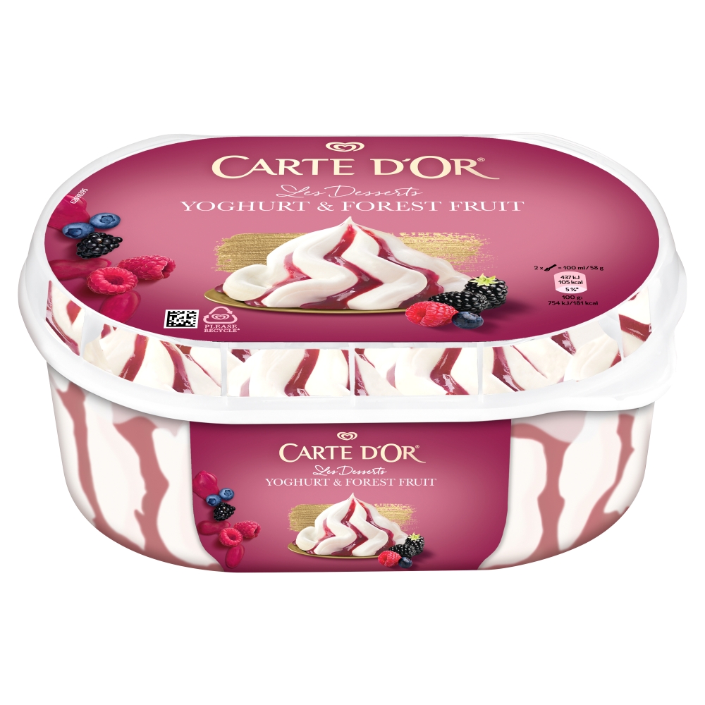 Lody Carte D'or owoce leśne 825ml
