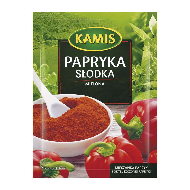 Przyprawa papryka słodka Kamis 20g esklep.polomarket.pl