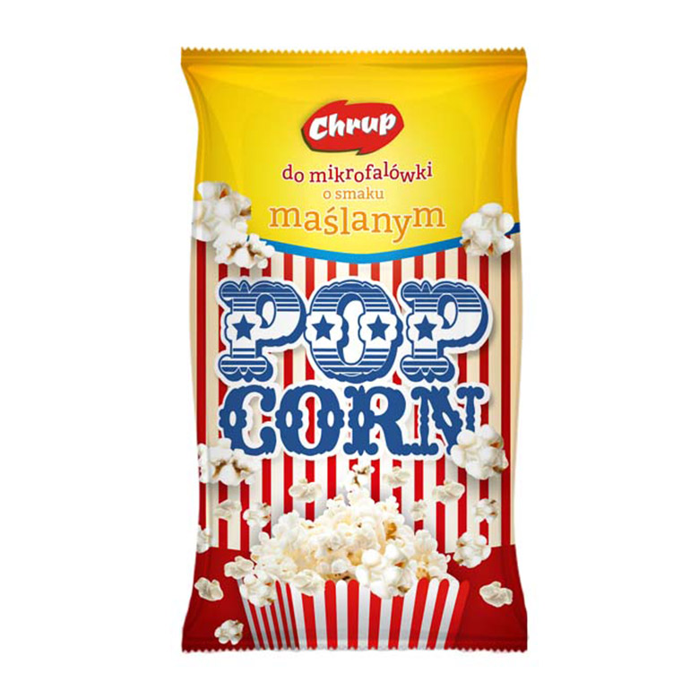 Popcorn do mikrofali maślany  Chrup 100g
