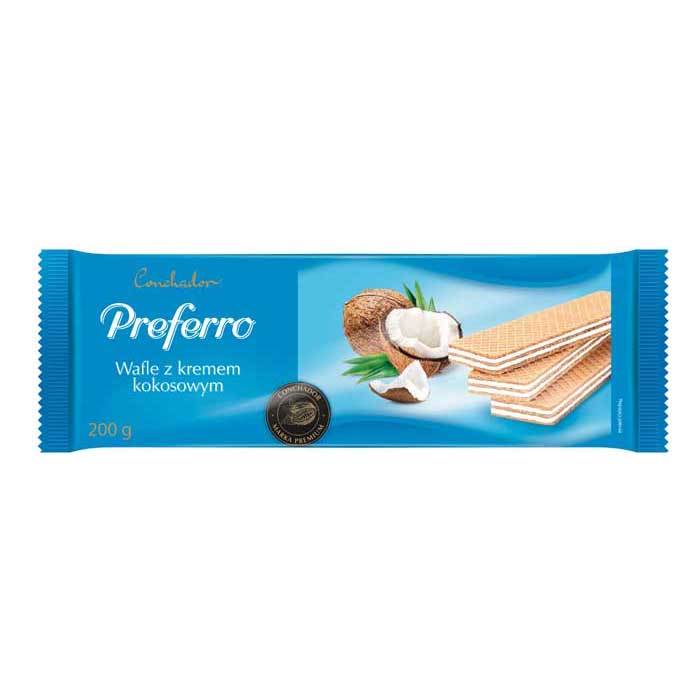 Preferro wafle kokosowe 200g