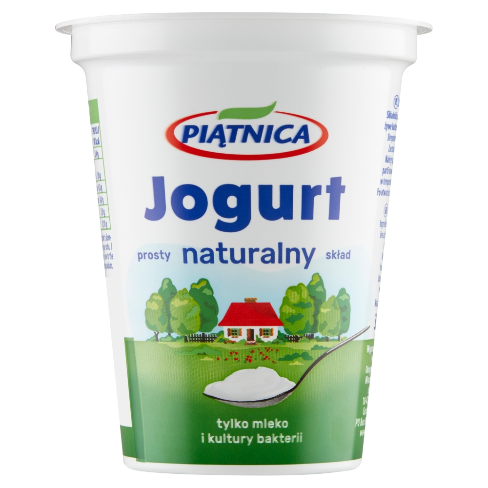 Jogurt Piątnica naturalny 2% 330g