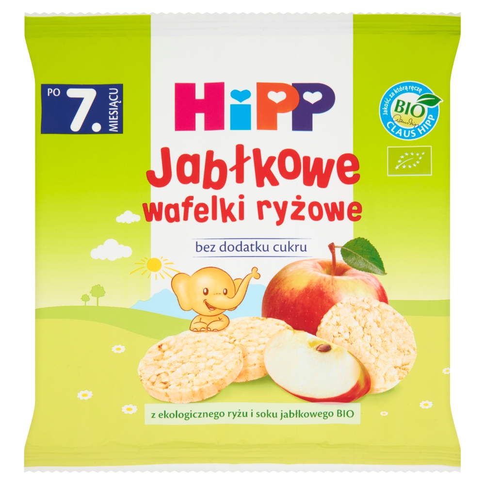 Wafelki ryżowe jabłkowe BIO Hipp 30g