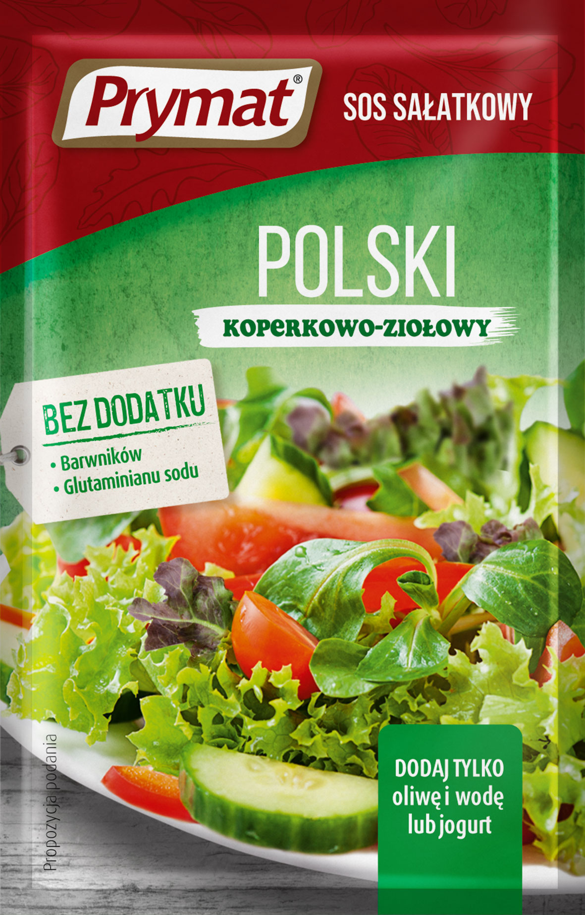 Sos sałatkowy  polski Prymat 9g esklep.polomarket.pl