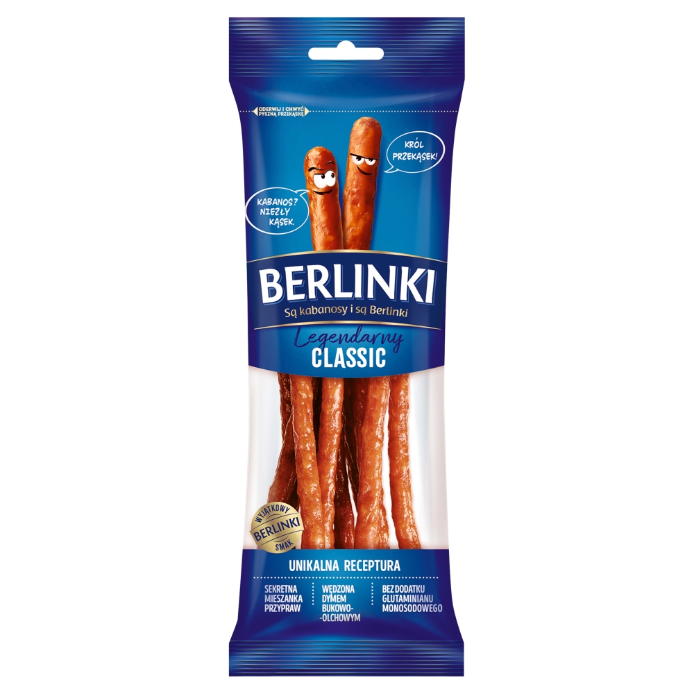Kabanosy Berlinki Classic 85g