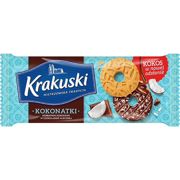 Ciastka Kokonatki Krakuski 174g