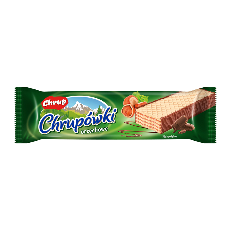 Wafelek orzechowy Chrupówki 40g