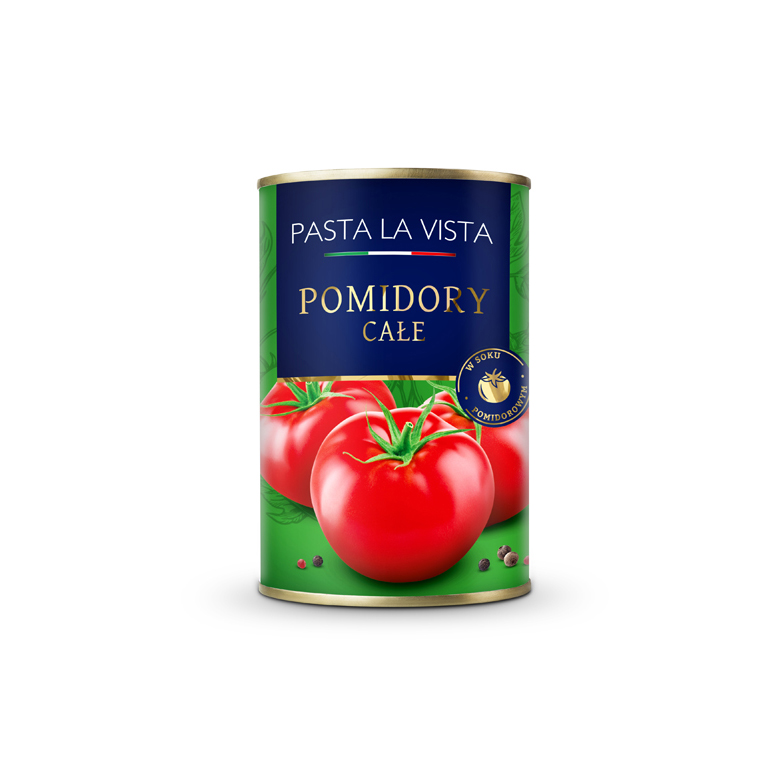 Pomidory bez skóry całe Pasta La Vista 400g