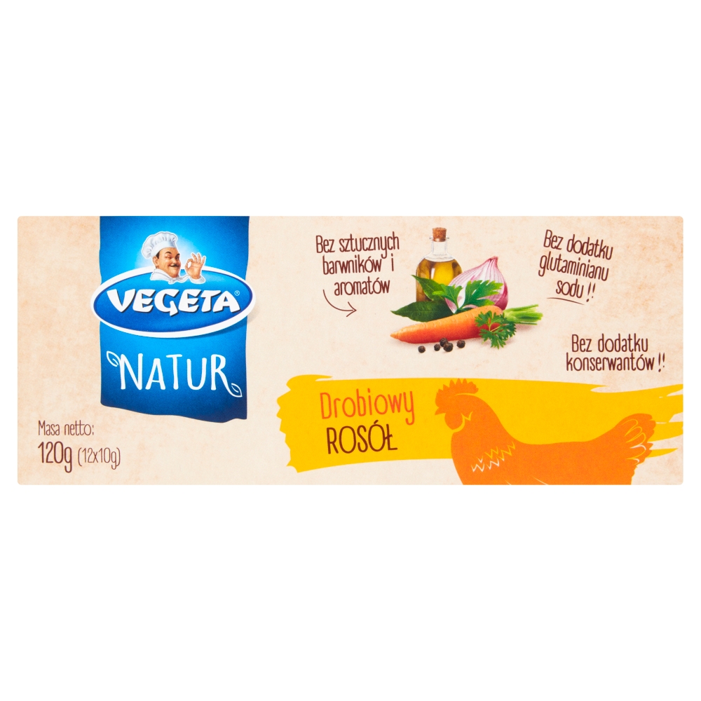 Rosół drobiowy Vegeta Natur 120g esklep.polomarket.pl