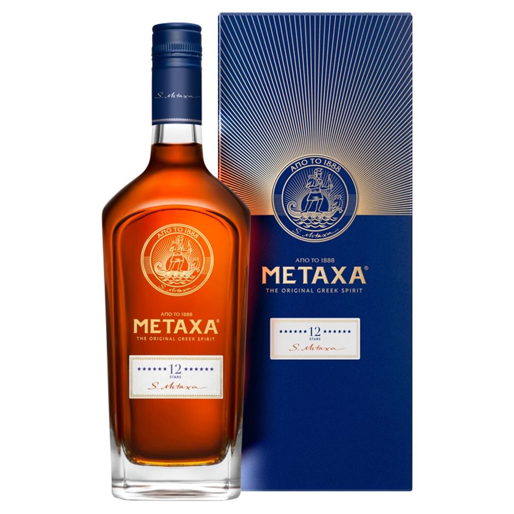 Brandy Metaxa 12* 40% 0,7L