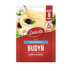 Budyń Śmietankowy Delecta  64g