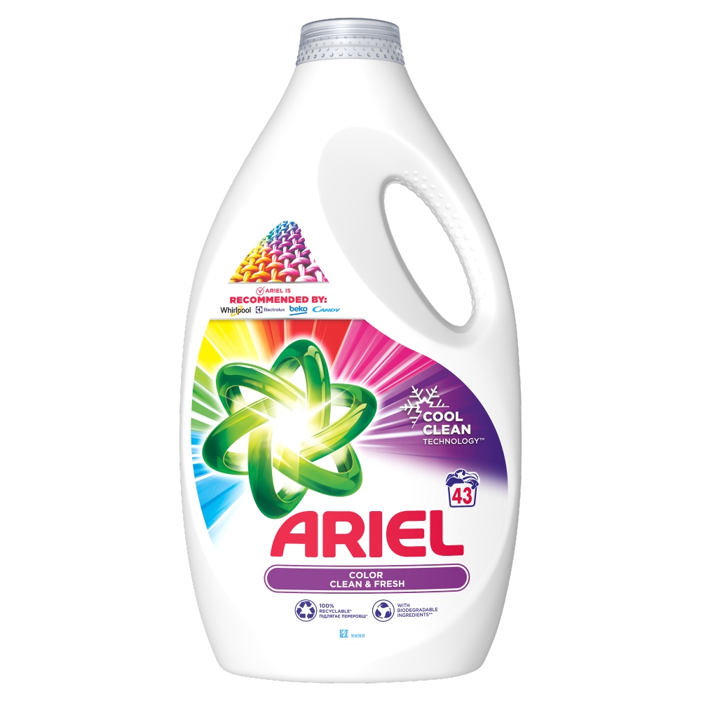 Płyn do prania kolor 43 prania Ariel 2,15l