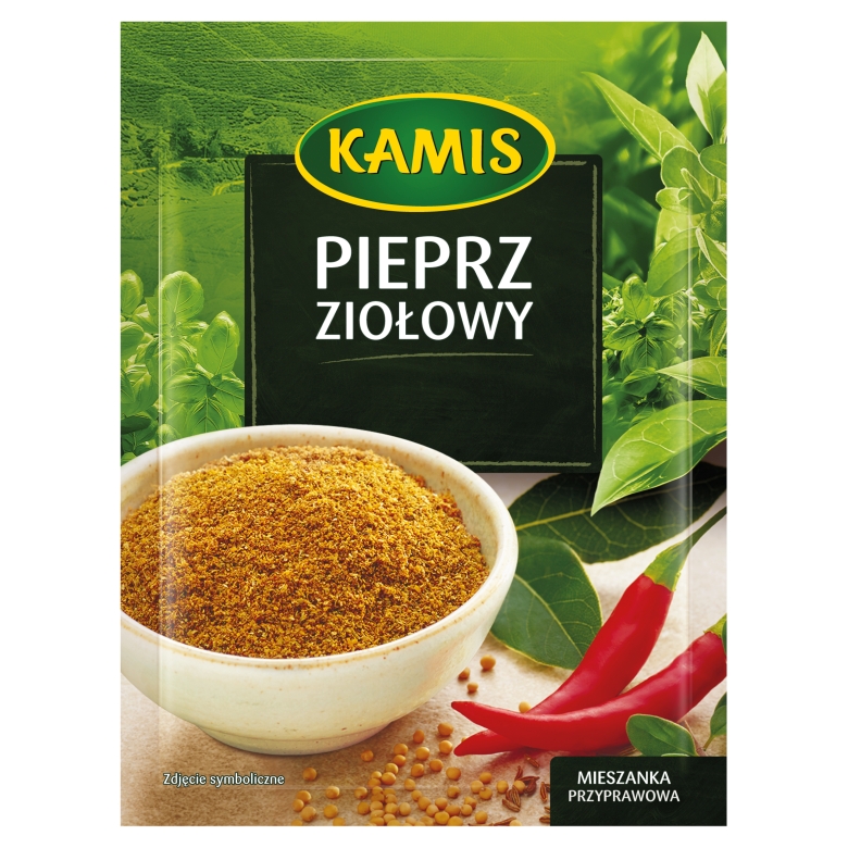 Przyprawa pieprz ziołowy Kamis 15g esklep.polomarket.pl