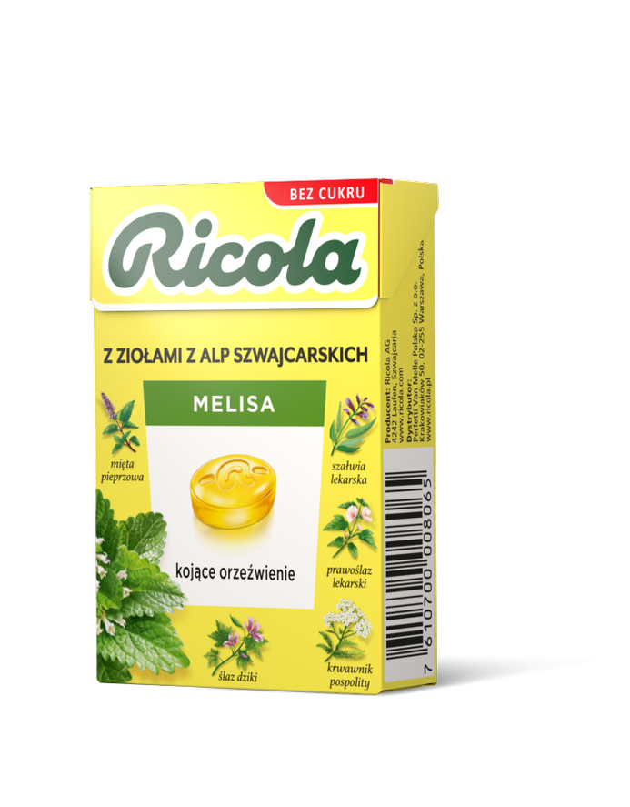 Cukierki Ricola Melisa 27,5g