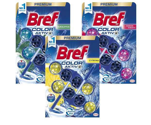 Zawieszka do WC mix Bref 2x50g