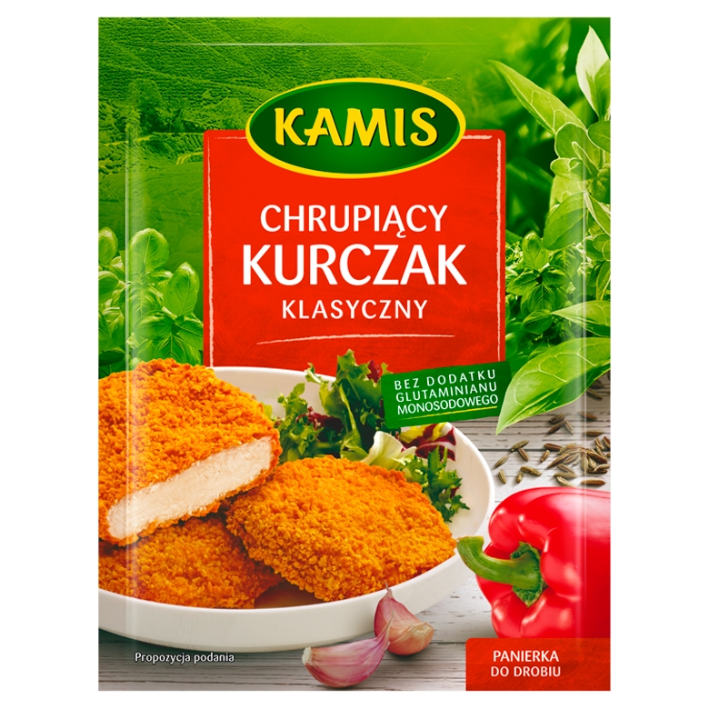Panierka do drobiu chrupiący kurczak Kamis 90g esklep.polomarket.pl