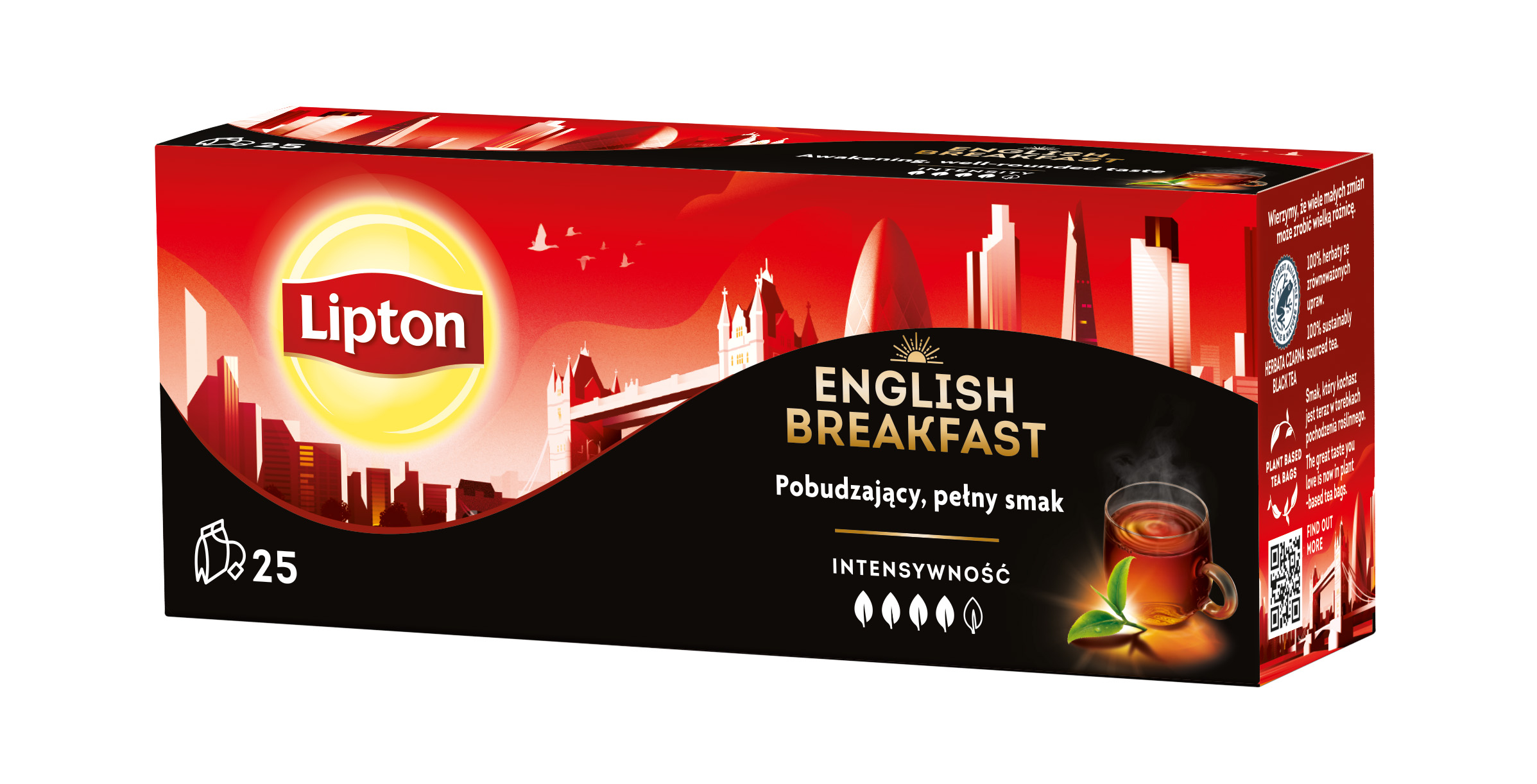 Herbata Lipton English Breakfast 25x2g esklep.polomarket.pl