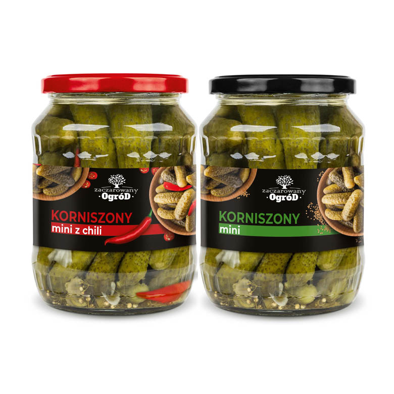 Zaczarowany Ogród korniszonki 340g sort