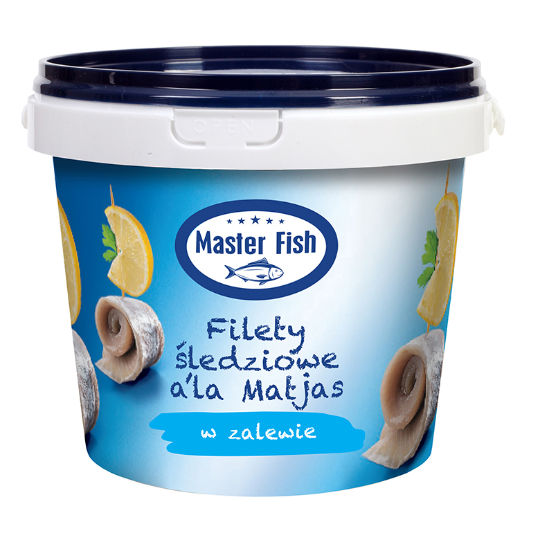 Filety śledziowe solone a'la matjas Master Fish 800g