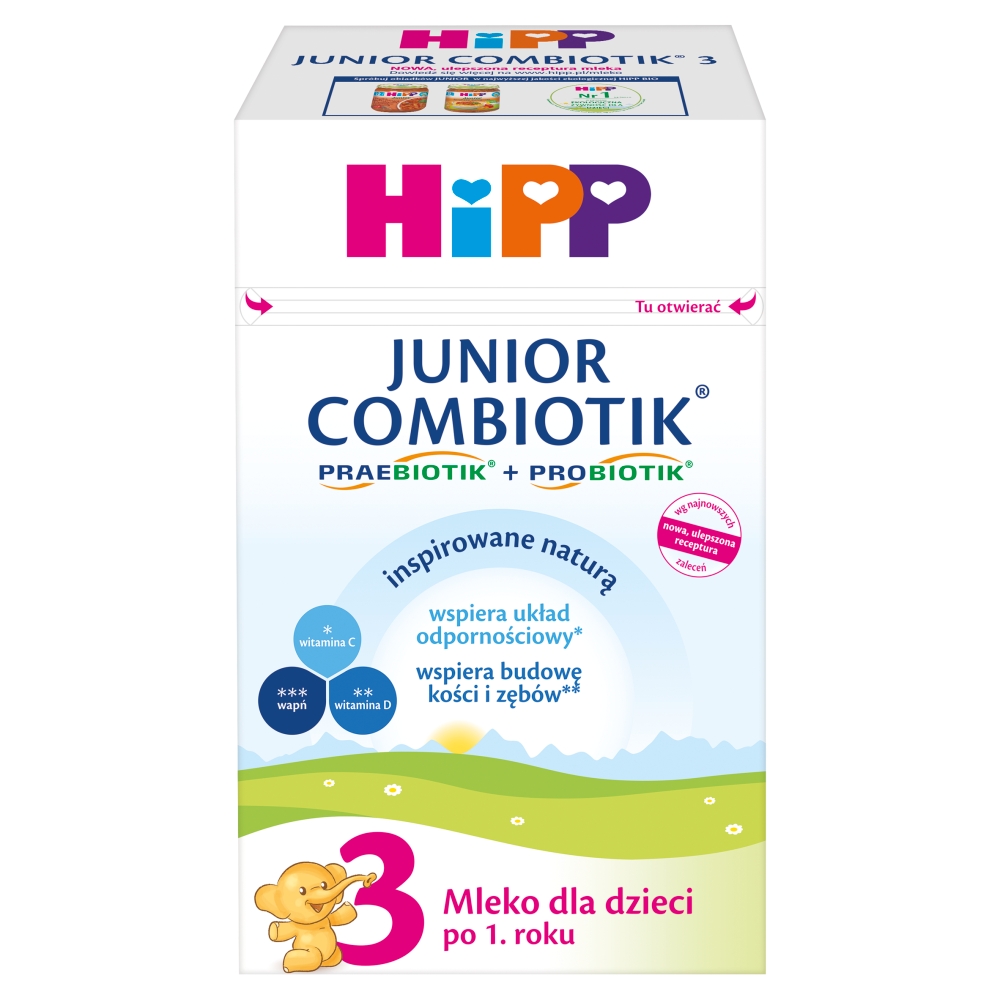 Mleko HIPP 3 Junior Combiotik 550g esklep.polomarket.pl