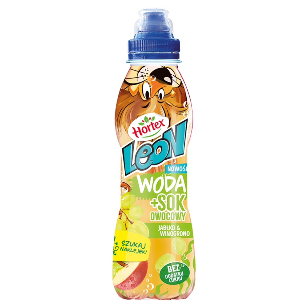 Woda smakowa Leon Jabłko-WinogornoHortex 0,4L