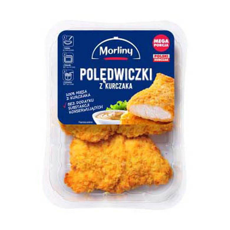 Polędwiczki z kurczaka panierowane Morliny 350g