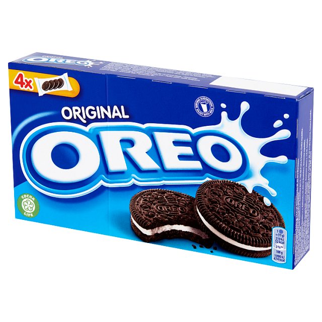 Ciastka  kakaowe z nadzieniem waniliowym Oreo 176g