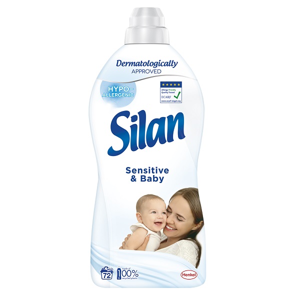Płyn do płukania Sensitive Silan 1,8/1,85l