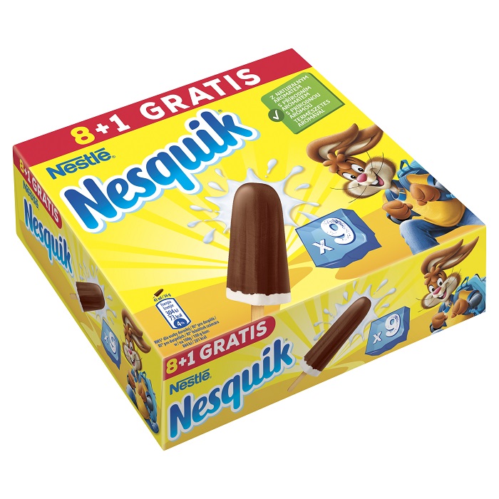 Lody Nesquik patyk 9x45ml esklep.polomarket.pl