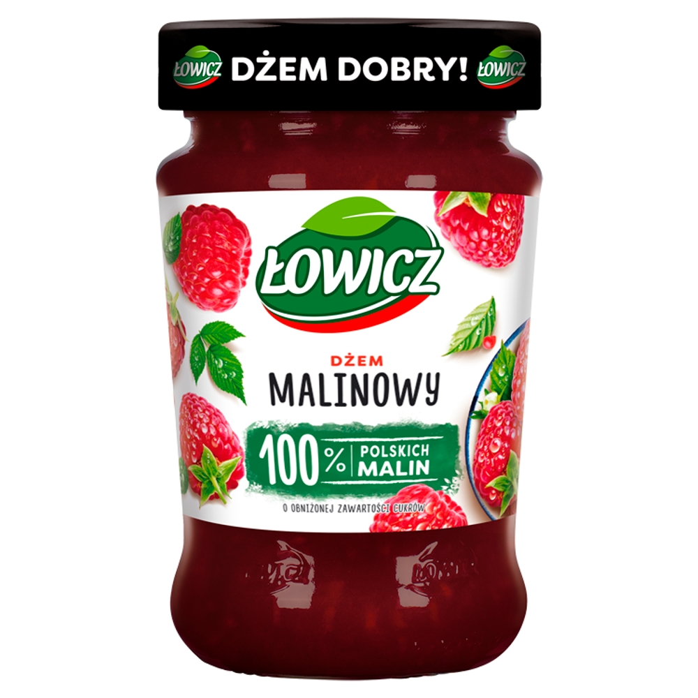 D¿em niskos³odzony malinowy £owicz 280g esklep.polomarket.pl