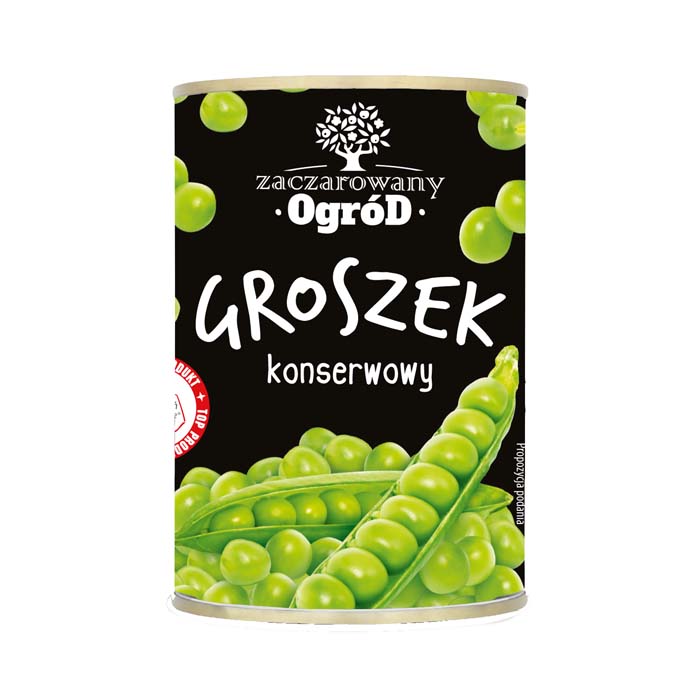 Groszek konserwowy Zaczarowany Ogród 400/240g