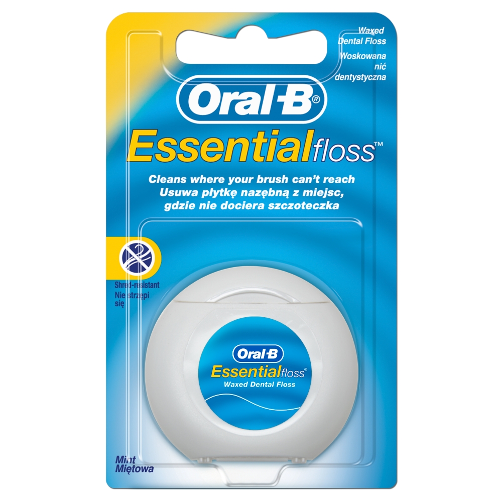 Nić dentystyczna Oral B Essential Floss mięta 50m 1szt esklep.polomarket.pl