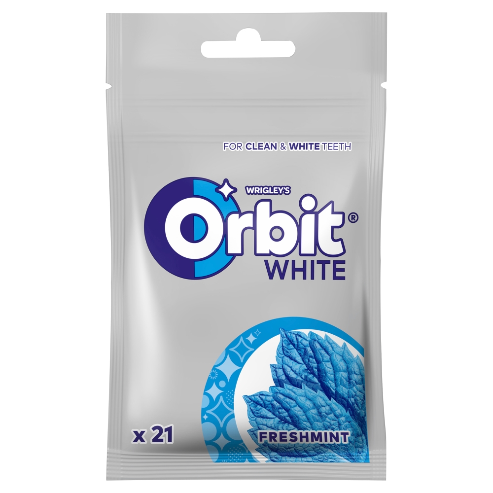 Gumy Orbit White Freshmint 21dr. 29g