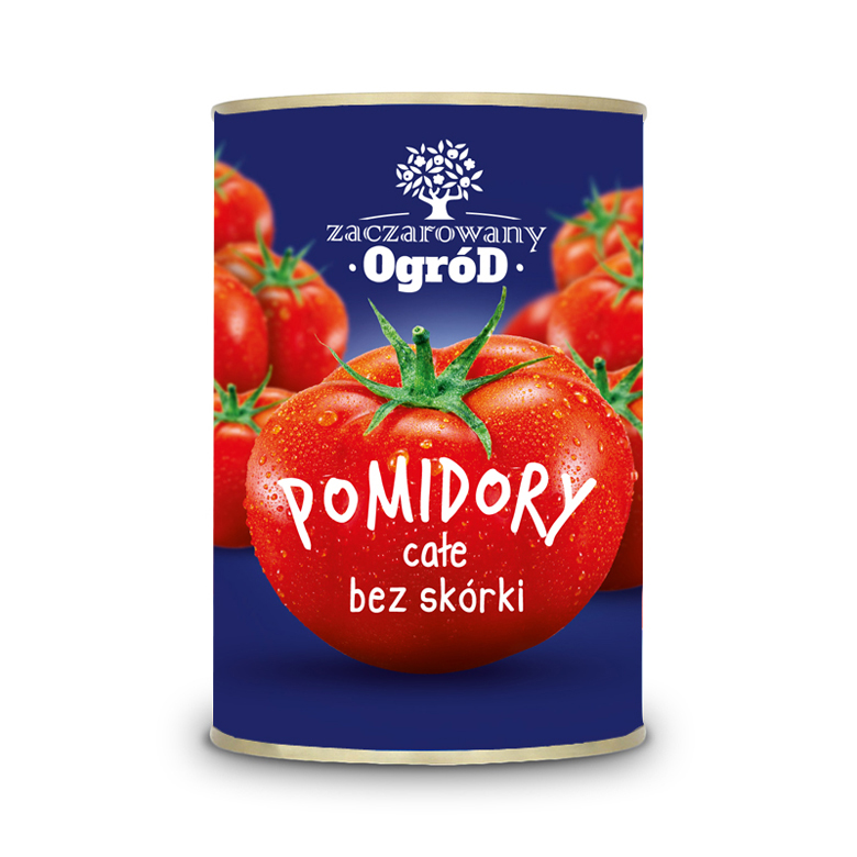 Pomidory bez skóry całe Zaczarowany Ogród 400g