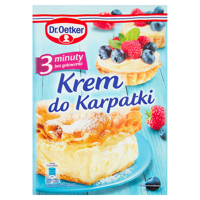 Krem Do Karpatki  3 minuty DrOetker 136g esklep.polomarket.pl