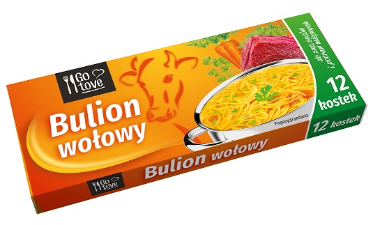 Bulion wołowy w kostkach Go tove 120g
