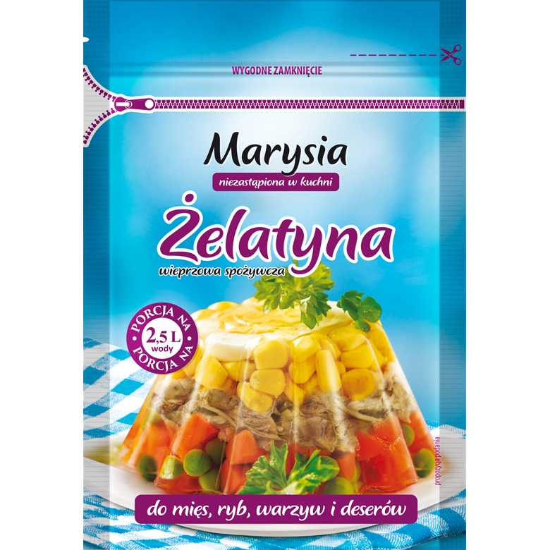 Żelatyna spożywcza wieprzowa  Marysia 50g