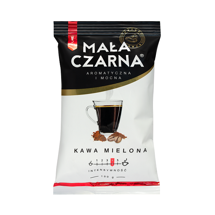 Mała czarna kawa mielona 100g