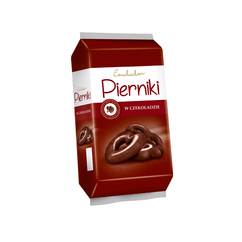 Pierniki w czekoladzie deserowej Conchador 500g
